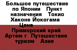 Большое путешествие по Японии › Пункт назначения ­ Токио-Хаконе-Йокогама › Цена ­ 50 830 - Приморский край, Артем г. Путешествия, туризм » Азия   
